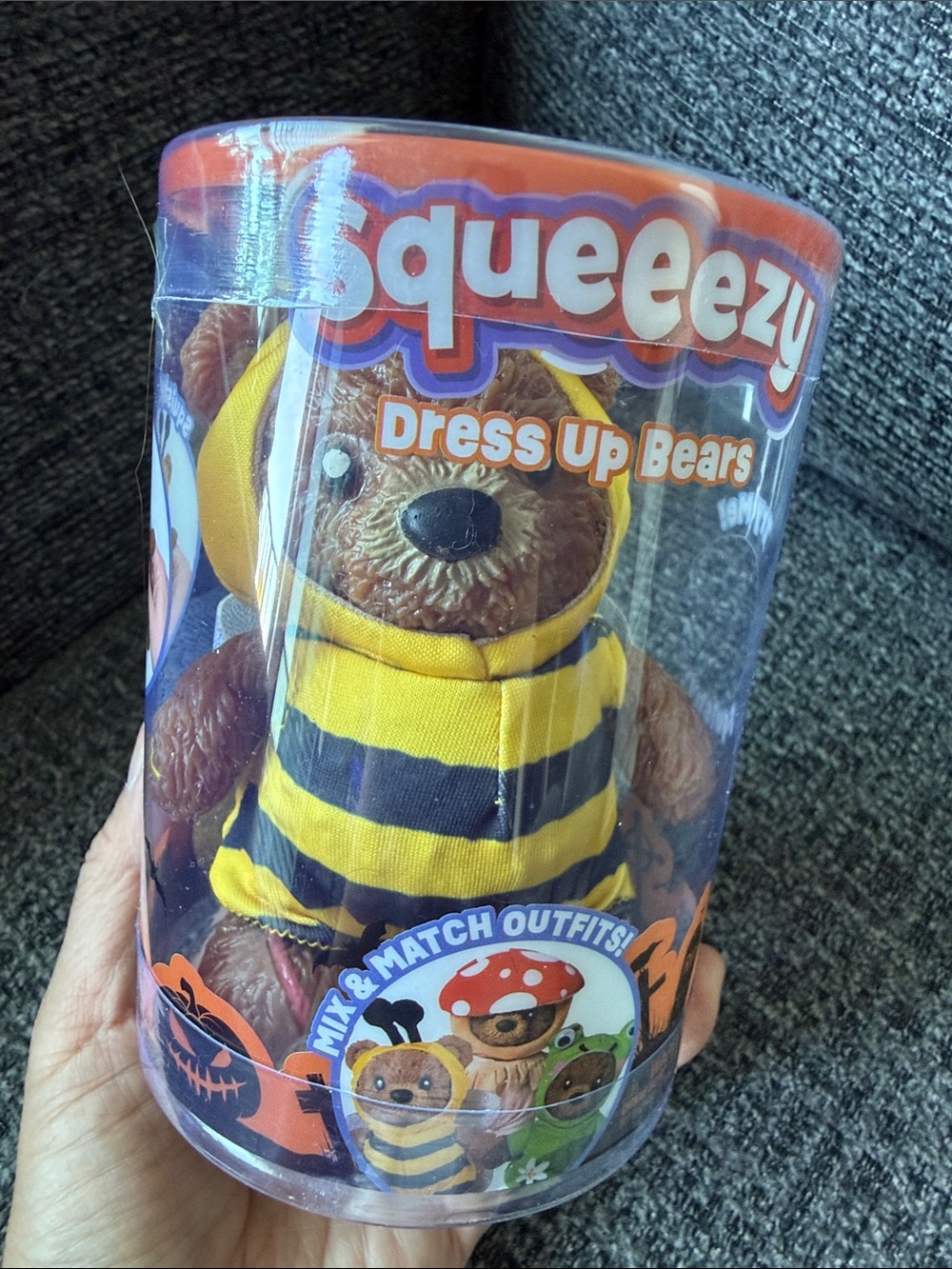 NWT Sunny Days Squeeezy Halloween Dress Up Bears, Bee